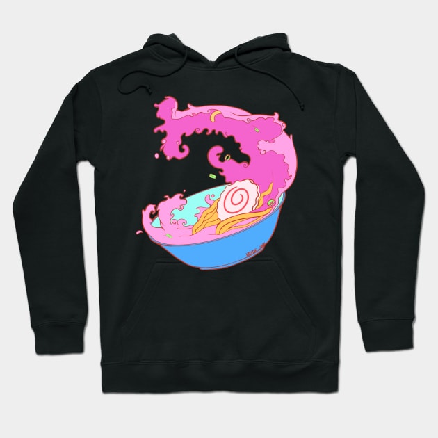 Neon Ramen Hoodie by Hayde